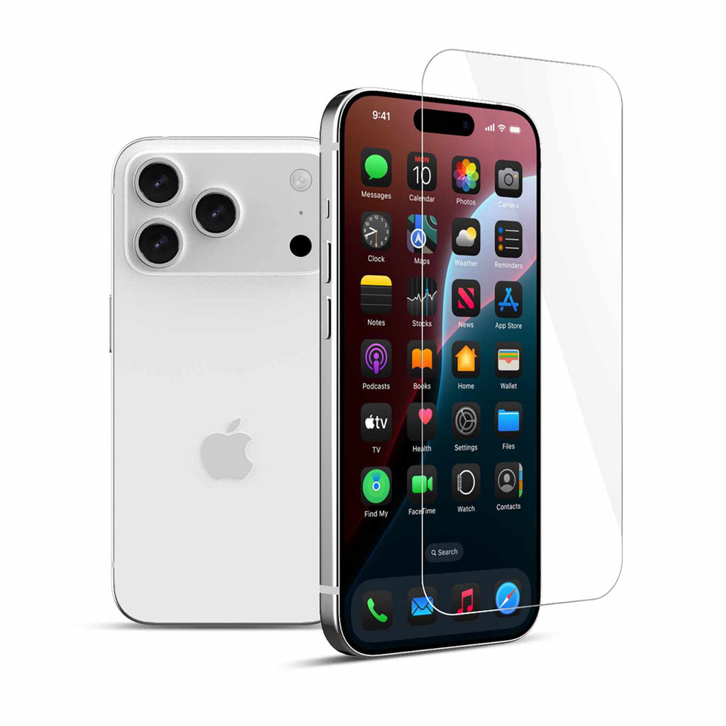 22 Cases Tempered Glass Screen Protector for iPhone 17 Pro - GekkoTech