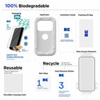 Blu Element EasyFit Privacy Eco Screen Protector for iPhone 17/iPhone 16 Pro