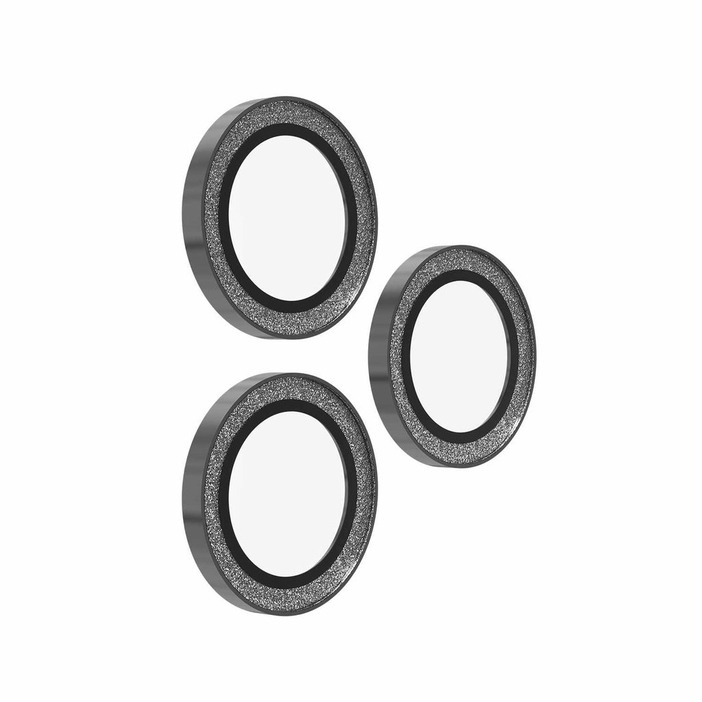 ZAGG InvisibleShield Glass Elite Anti-Reflective Lens Protector Silver Glitter for iPhone 17 Pro/17 Pro Max/iPhone 16 Pro Max/16 Pro/15 Pro Max/15 Pro - GekkoTech