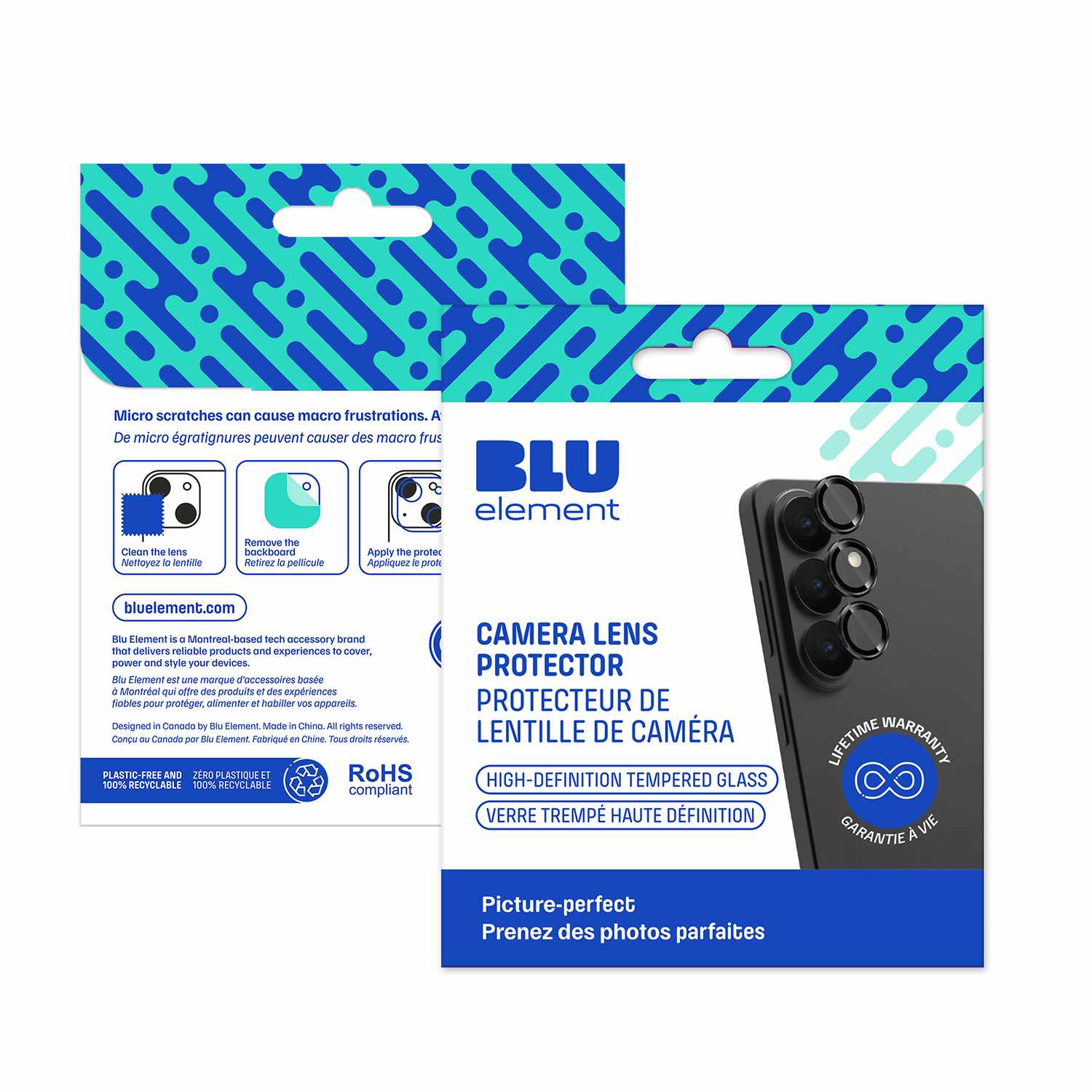 Blu Element Aluminum 1 by 1 Lens Protector for Samsung Galaxy S26