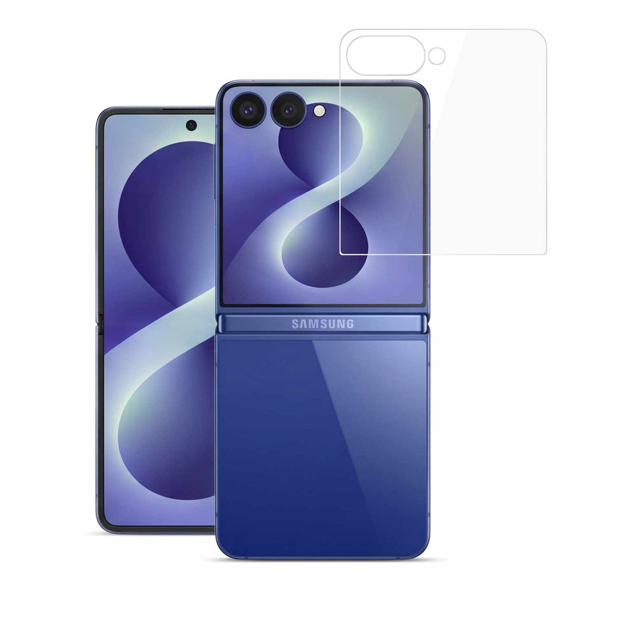 22 Cases Tempered Glass Screen Protector for Samsung Galaxy Z Flip8/Galaxy Z Flip7