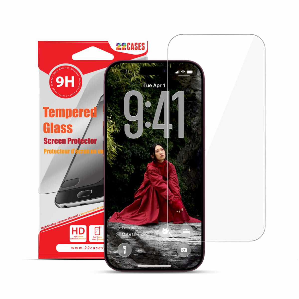 22 Cases Tempered Glass Screen Protector for iPhone 18 Pro Max/17 Pro Max