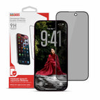 22 Cases Privacy Glass Screen Protector with 2.5D Curved Edge for iPhone 18 Pro