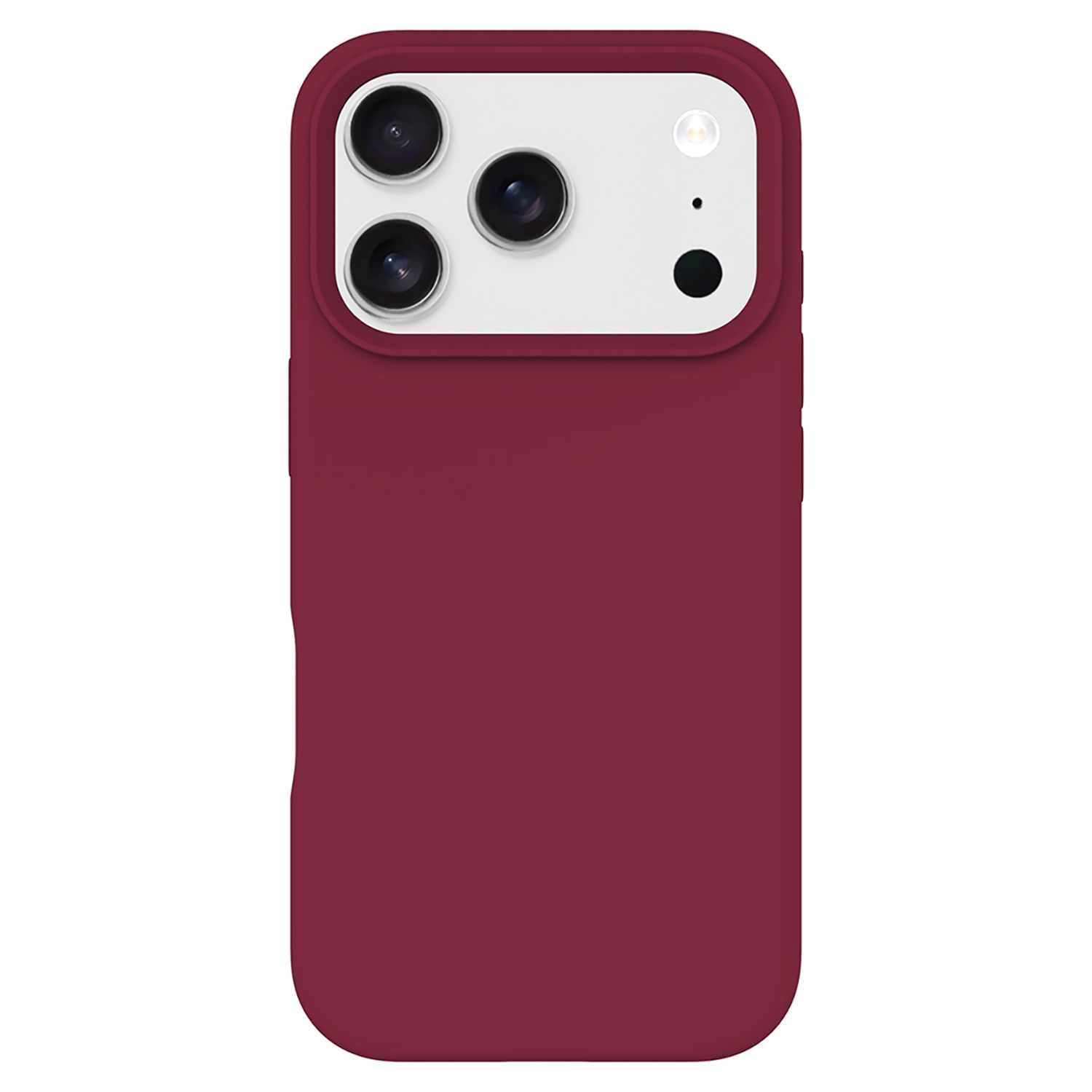 Blu Element Silicone MagSafe Case Cranberry for iPhone 17 Pro Max
