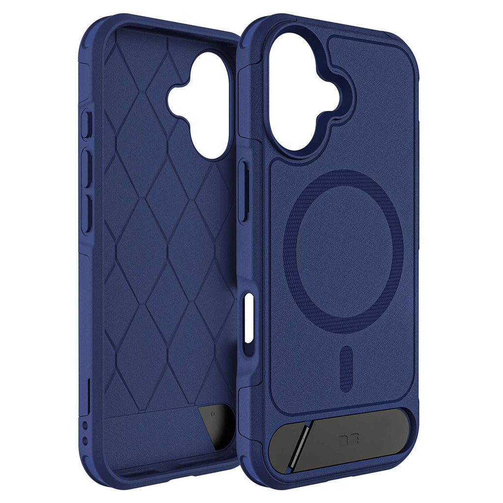 Blu Element Armour Ultra MagSafe w/Kickstand Case Navy for iPhone 17