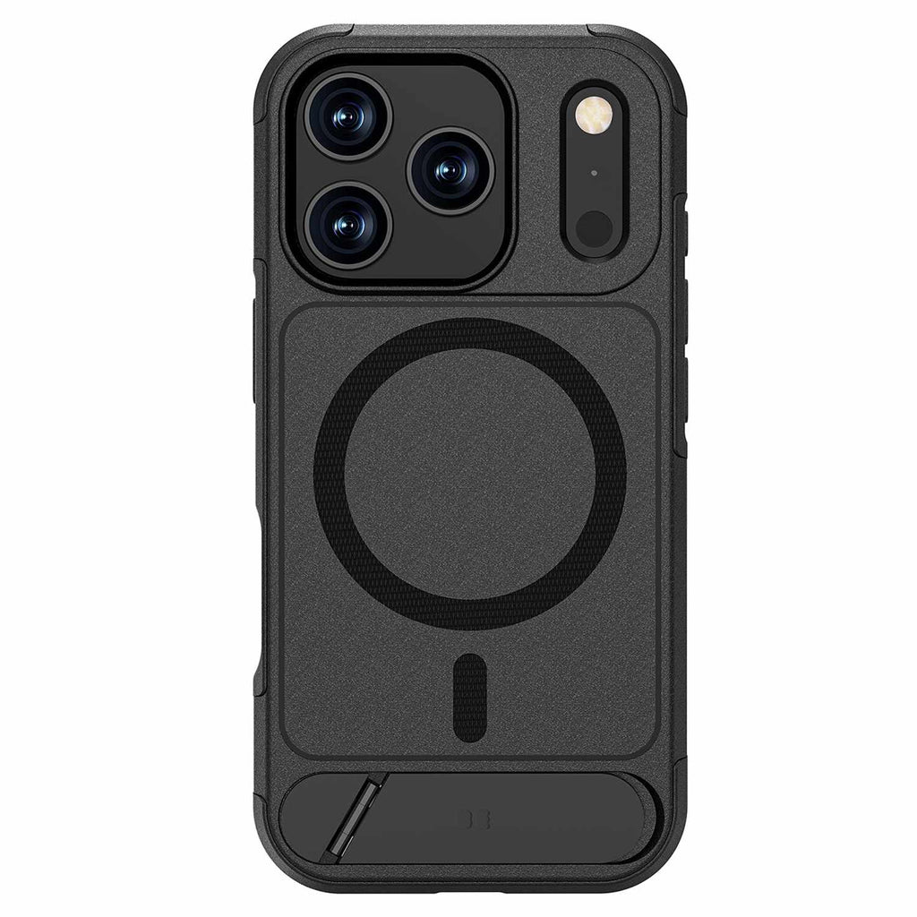 Blu Element Armour Ultra MagSafe w/Kickstand Case Black for iPhone 17 Pro