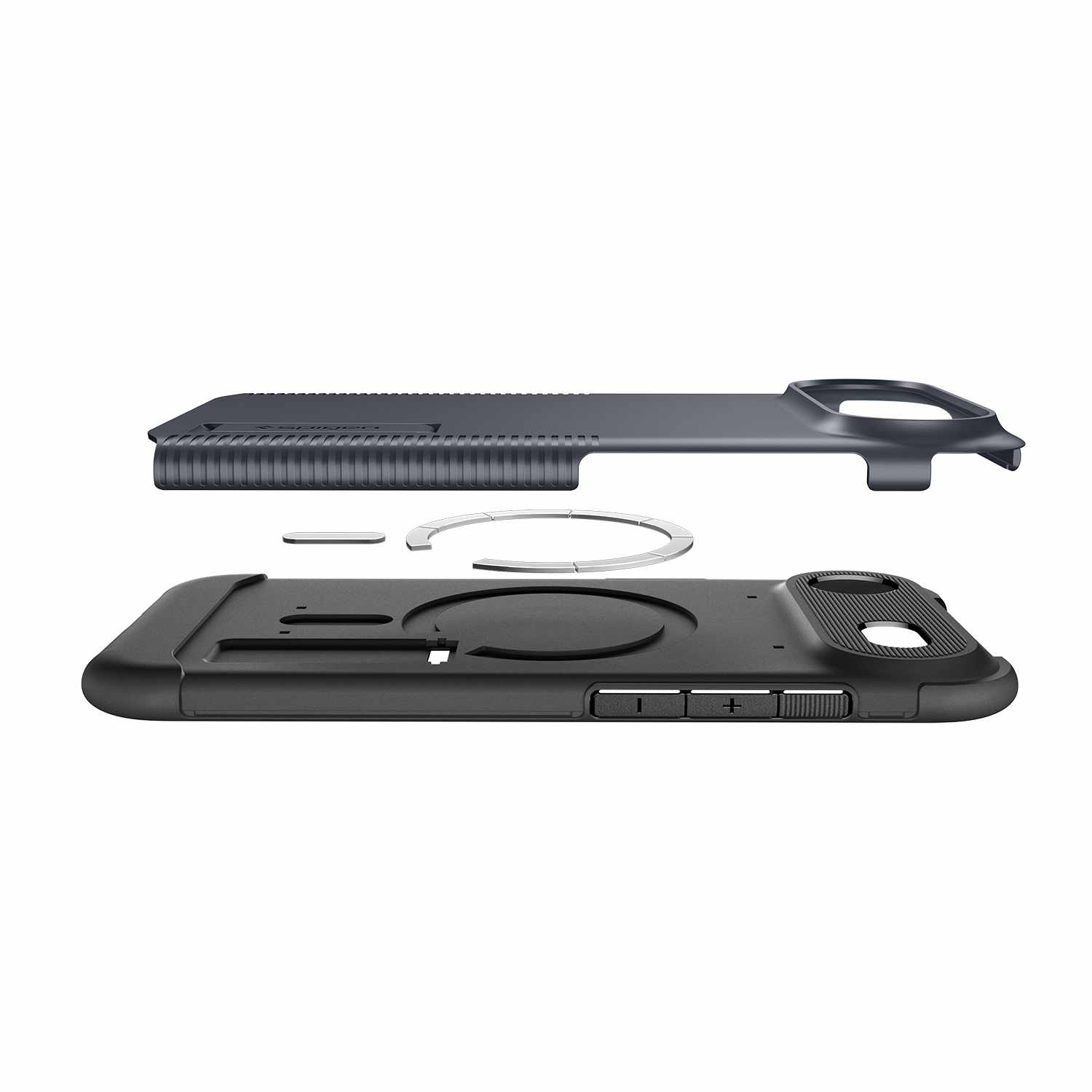 Spigen Slim Armor MagFit Case Metal Slate for iPhone Air