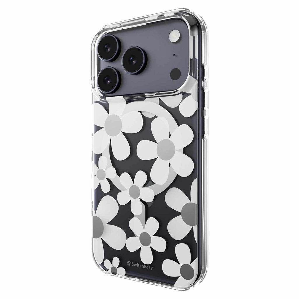 SwitchEasy Fleur 3D MagSafe Case White for iPhone 17 Pro