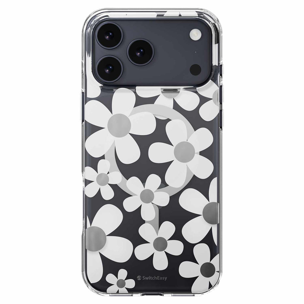 SwitchEasy Fleur 3D MagSafe Case White for iPhone 18 Pro Max/17 Pro Max