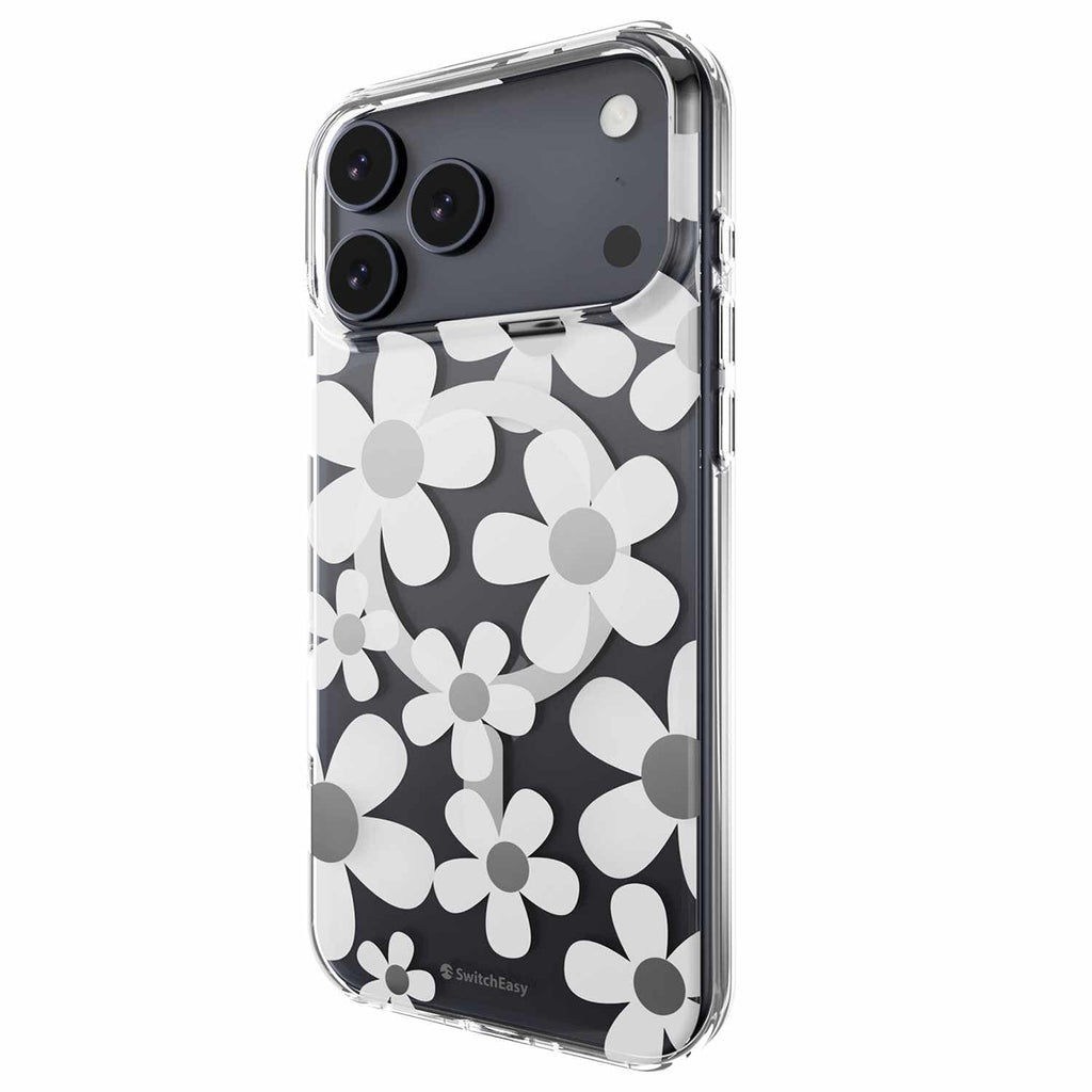 SwitchEasy Fleur 3D MagSafe Case White for iPhone 17 Pro Max