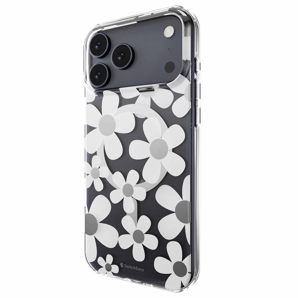 SwitchEasy Fleur 3D MagSafe Case White for iPhone 18 Pro Max/17 Pro Max