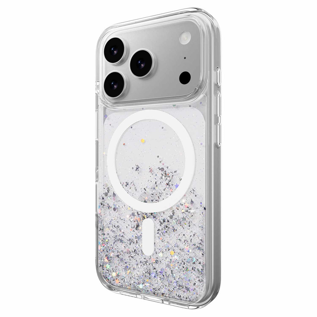 SwitchEasy Starfield 3D MagSafe Case Transparent for iPhone 17 Pro