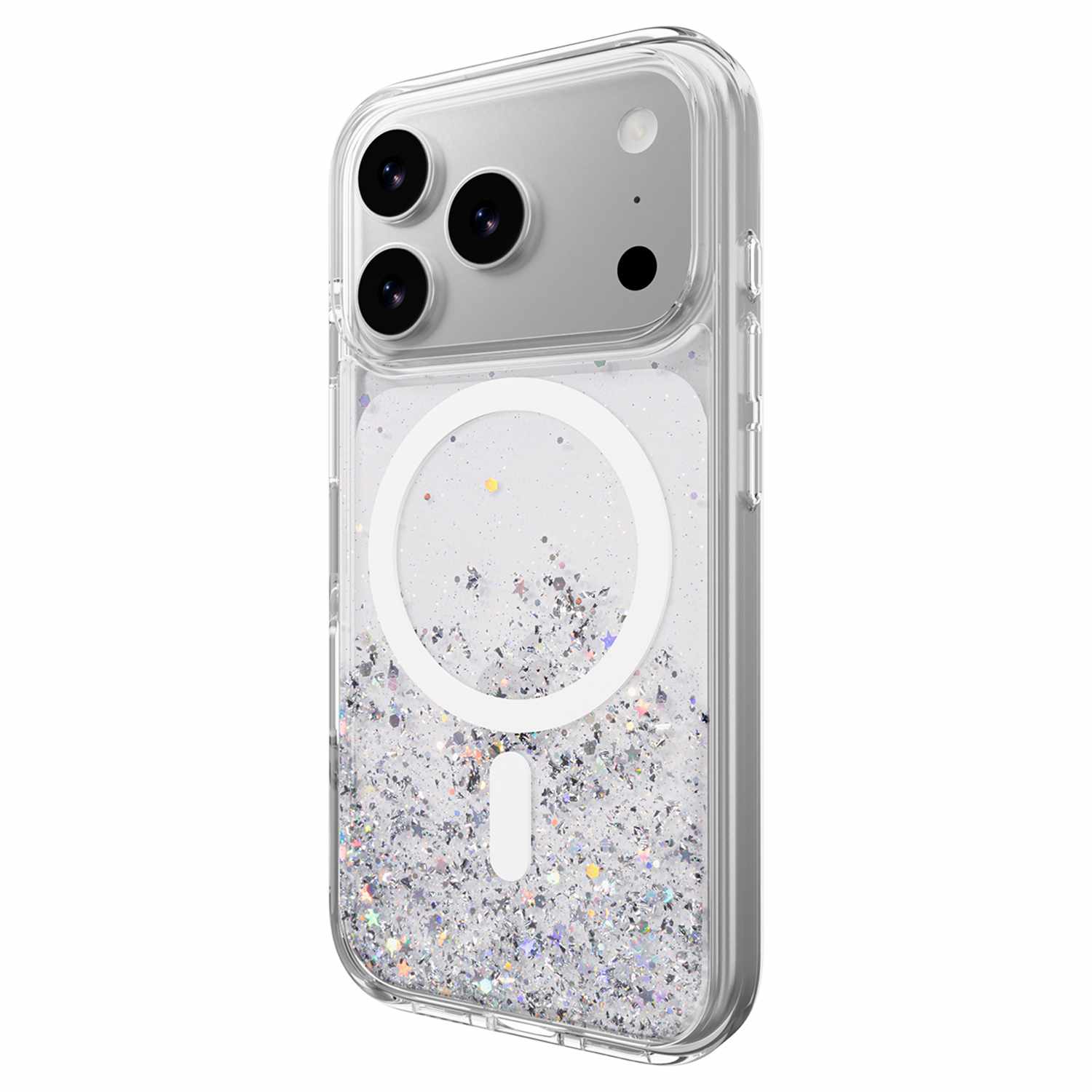 SwitchEasy Starfield 3D MagSafe Case Transparent for iPhone 17 Pro