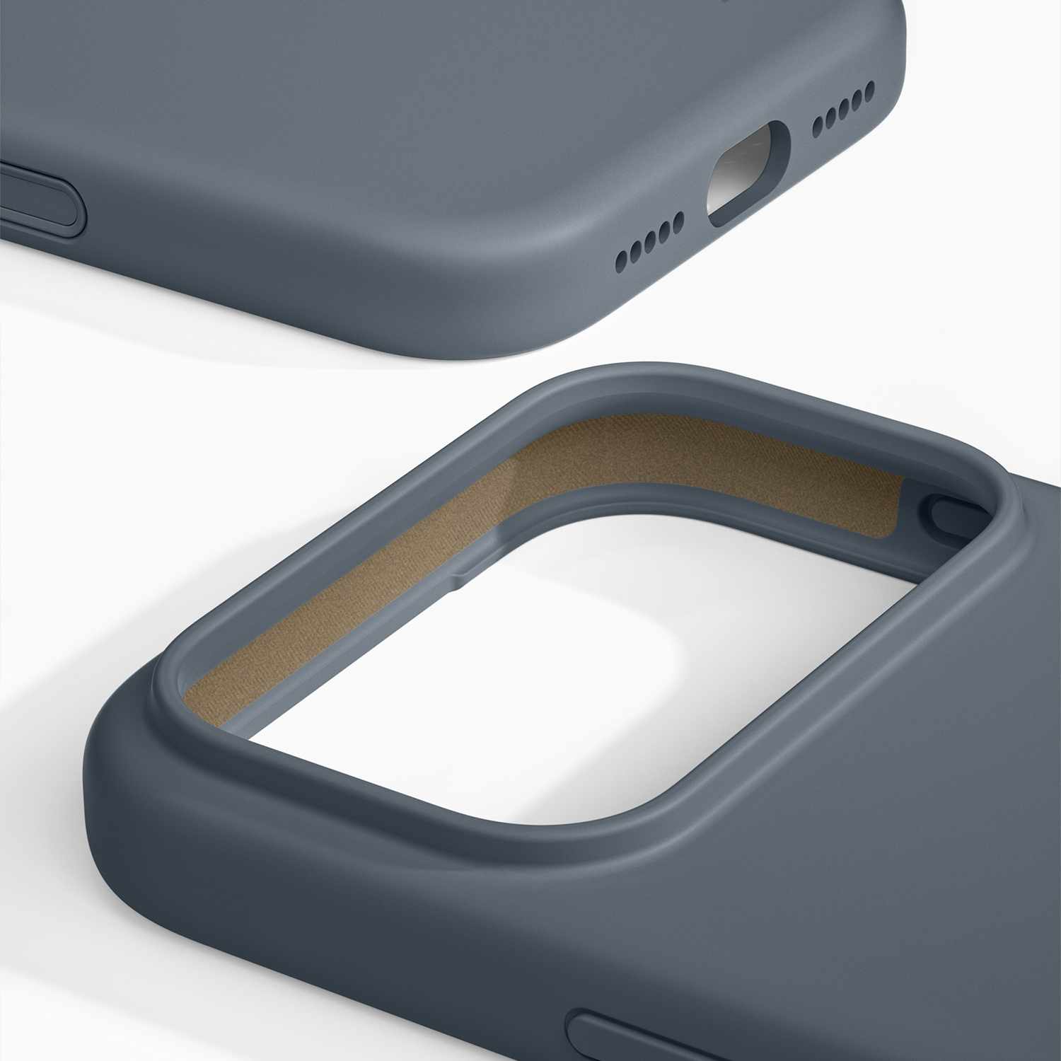 Ideal of Sweden Silicone MagSafe Case Midnight Blue for iPhone 17 Pro Max