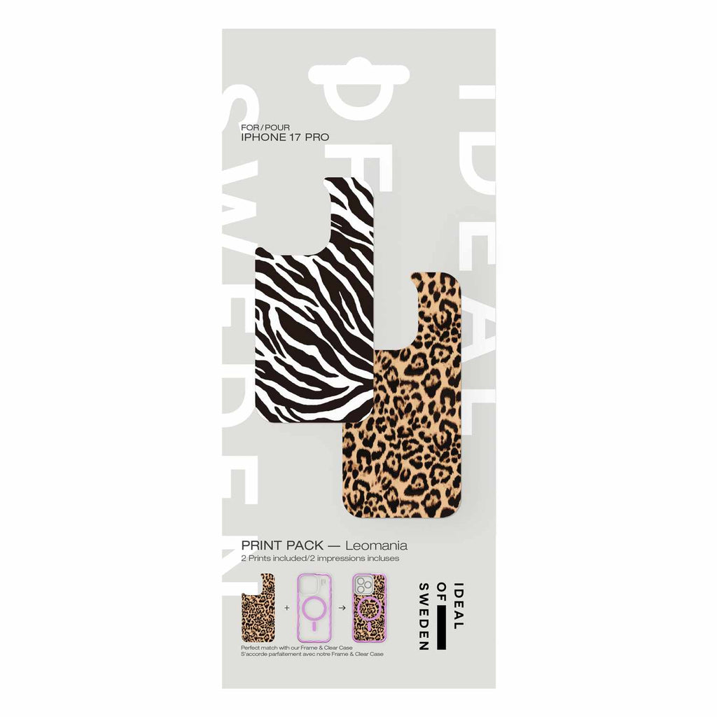 Ideal of Sweden Print Pack Leomania for iPhone 17 Pro - GekkoTech