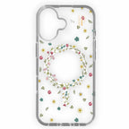 Ideal of Sweden Clear MagSafe Mid Case Petite Floral for iPhone 17