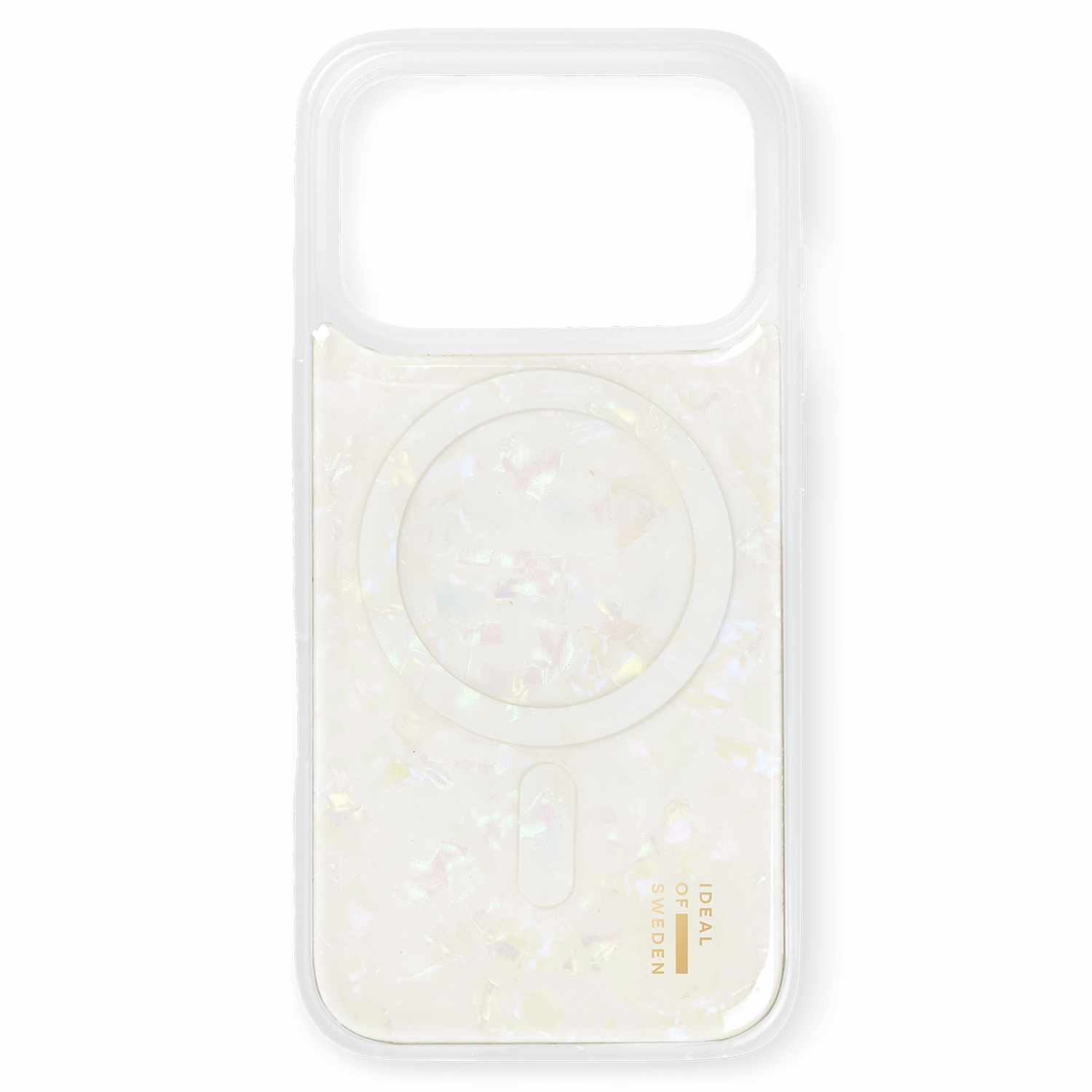 Ideal of Sweden Pearlised MagSafe Case White for iPhone 17 Pro