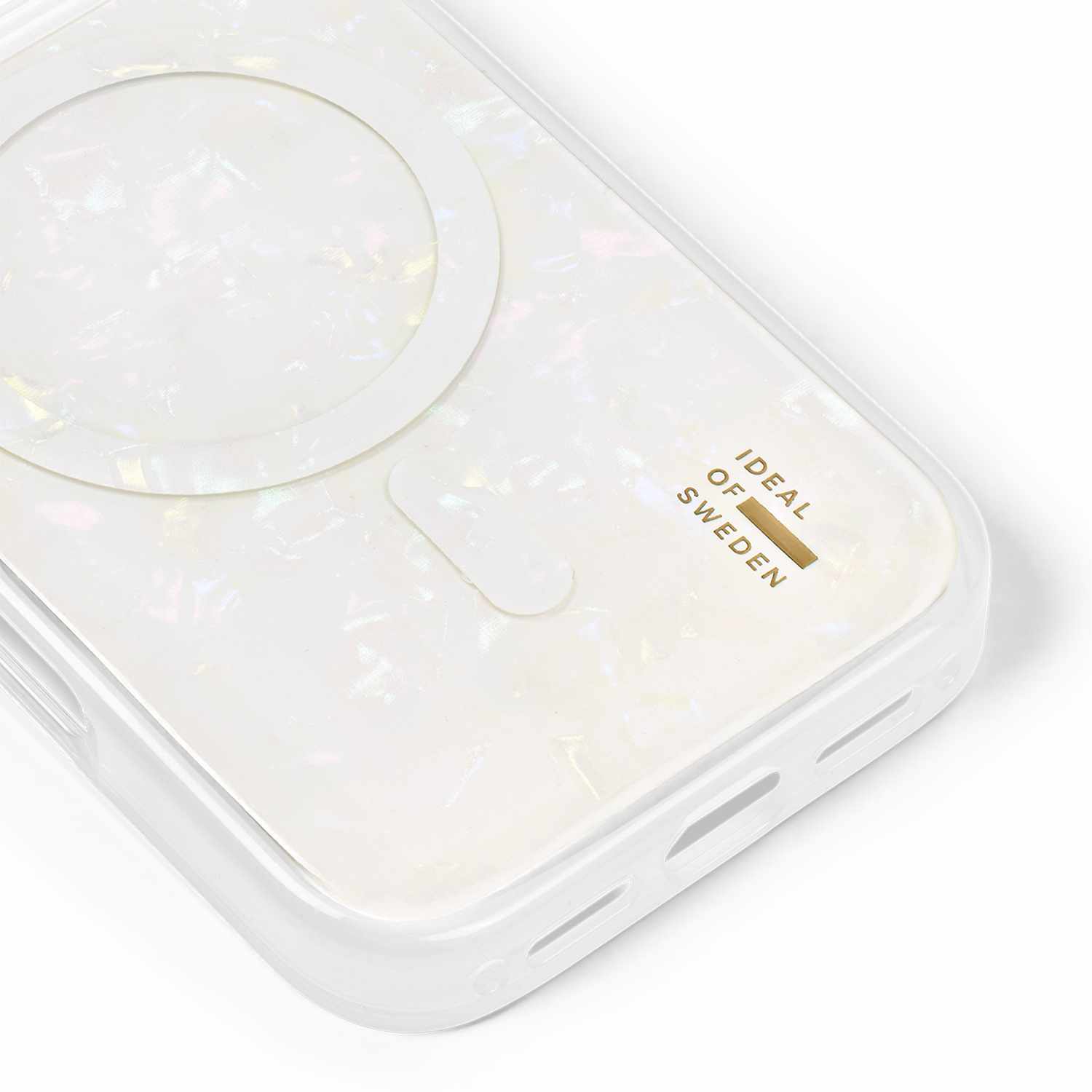 Ideal of Sweden Pearlised MagSafe Case White for iPhone 17 Pro