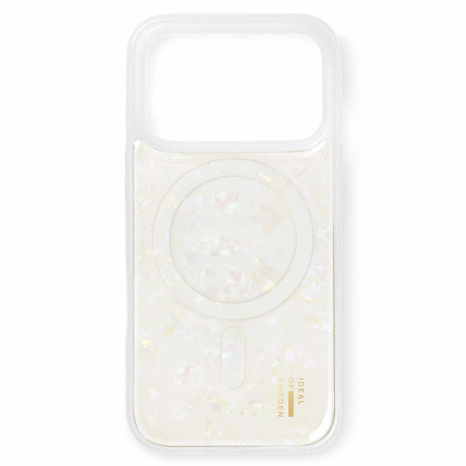 Ideal of Sweden Pearlised MagSafe Case White for iPhone 17 Pro Max