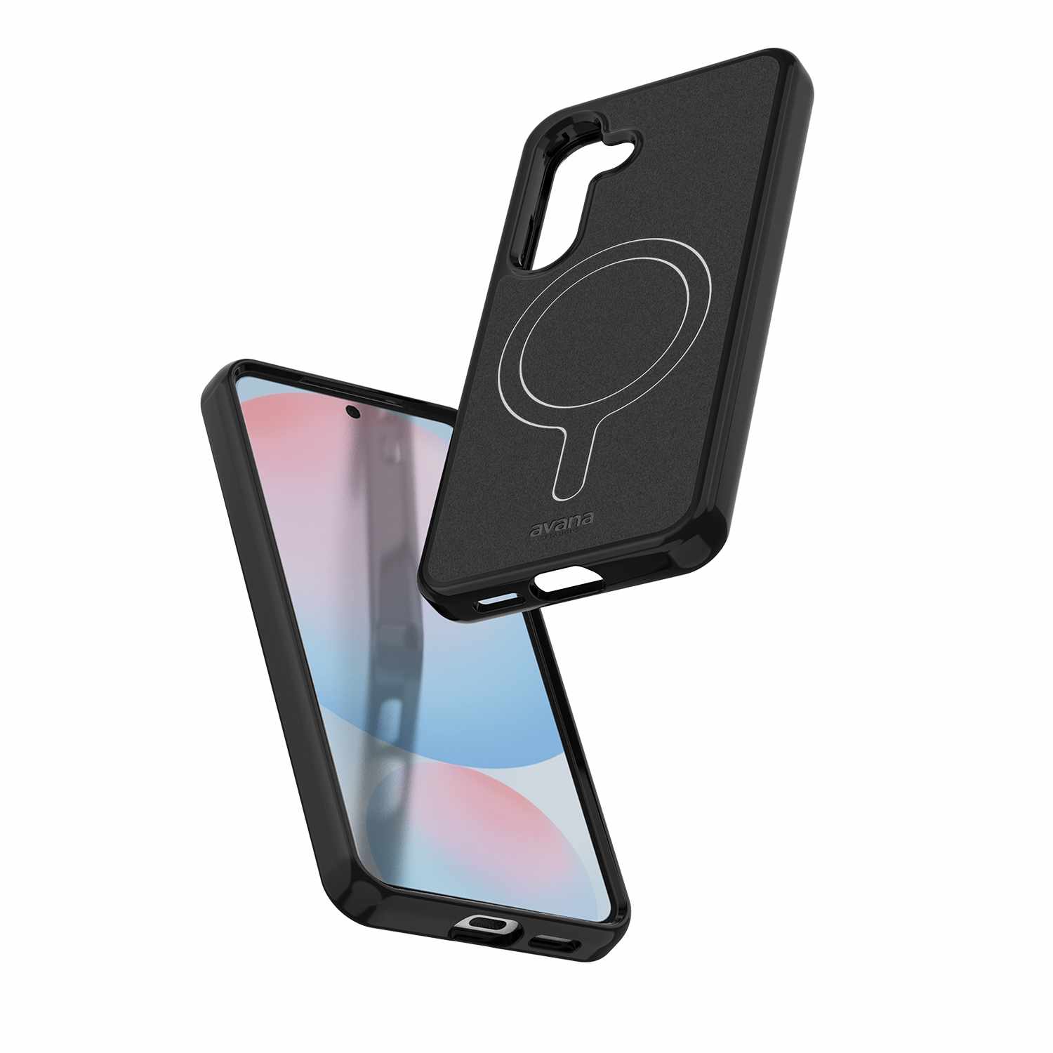 Avana Black Ice Case w/Magnets for Samsung Galaxy S25 FE - GekkoTech