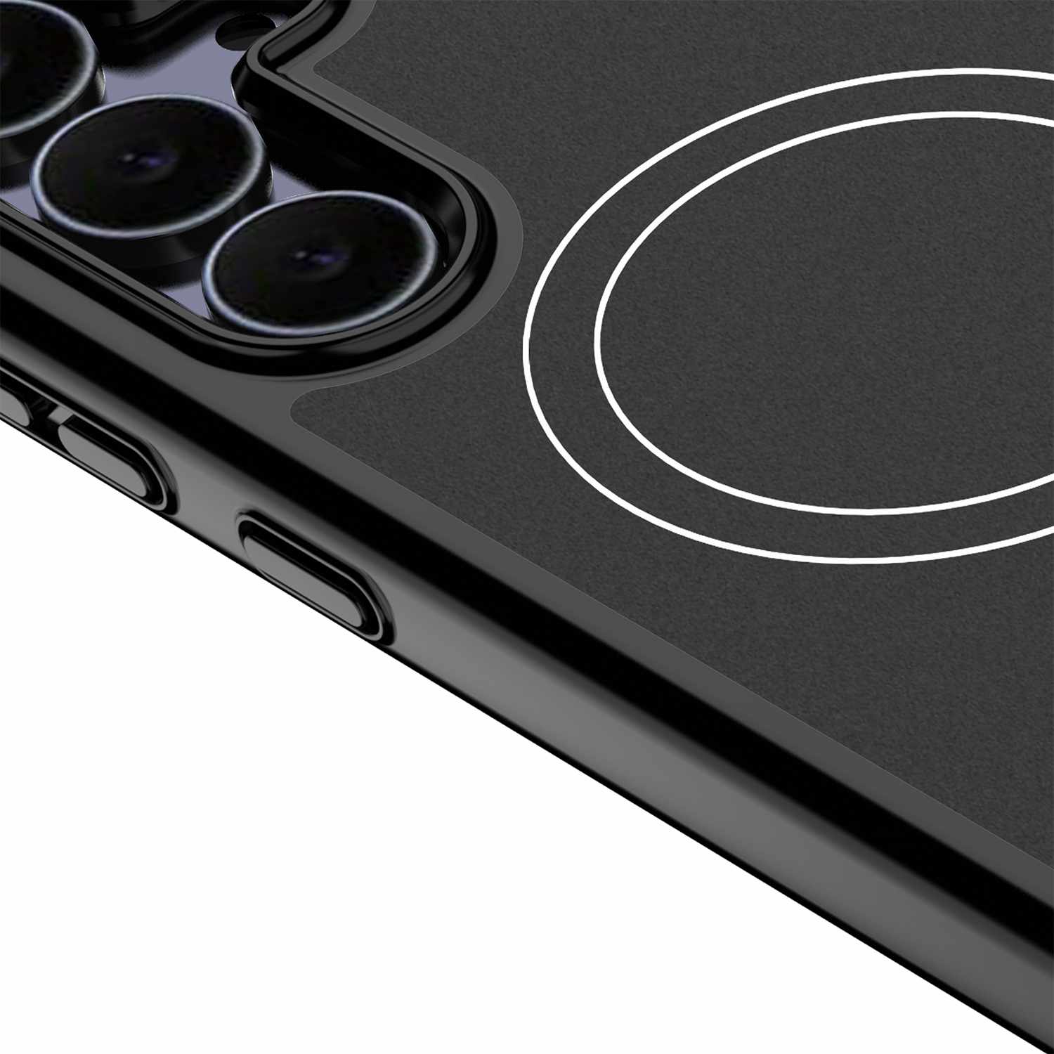 Avana Black Ice Case w/Magnets for Samsung Galaxy S25 FE - GekkoTech