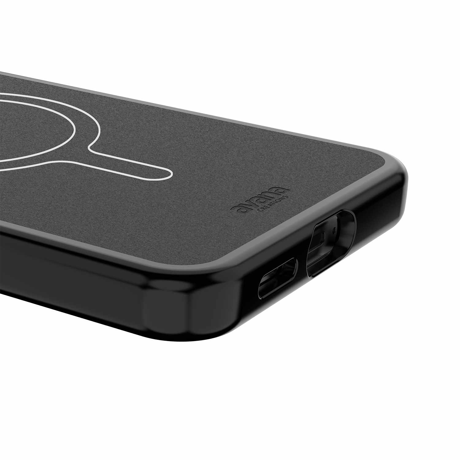 Avana Black Ice Case w/Magnets for Samsung Galaxy S25 FE - GekkoTech