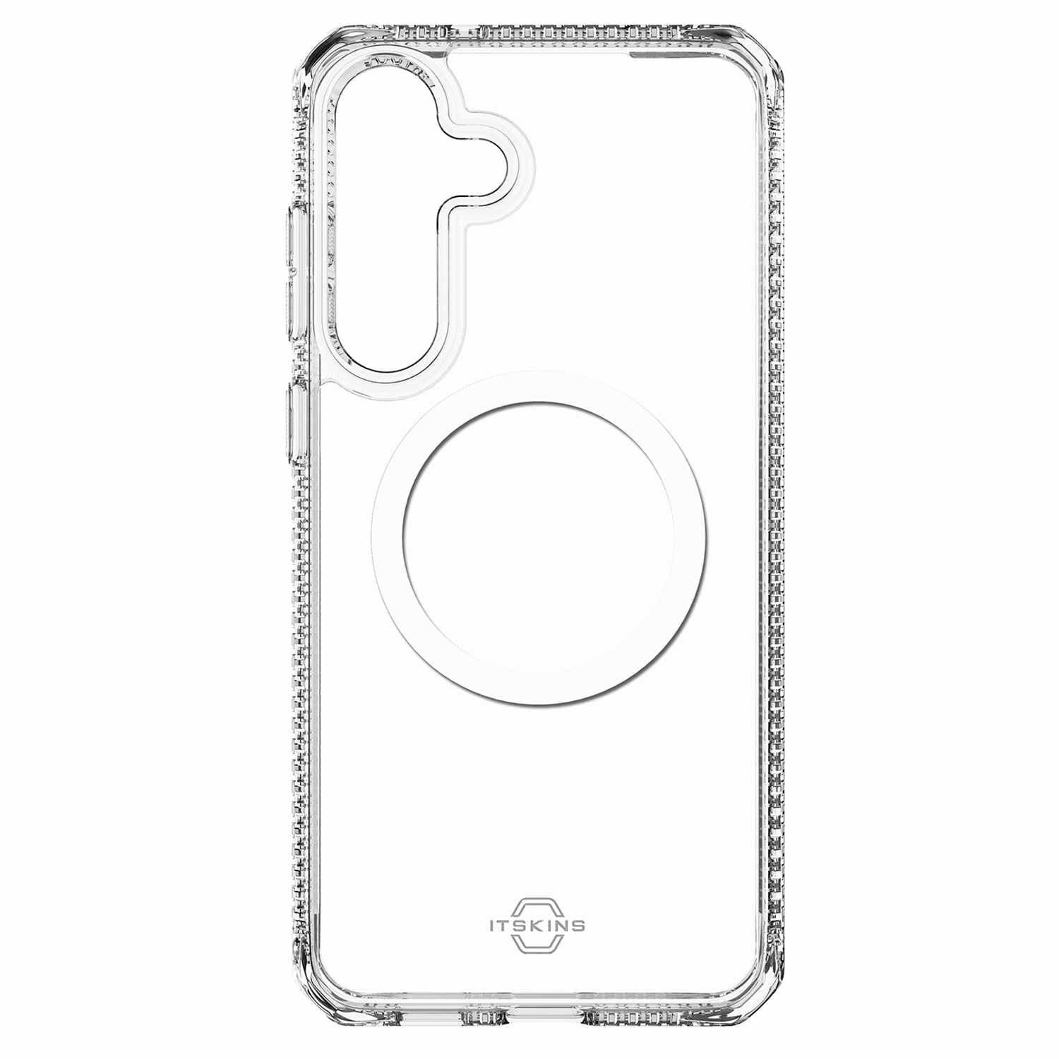 ITSKINS Hybrid_R Case w/Magnets Clear for Samsung Galaxy S25 FE - GekkoTech
