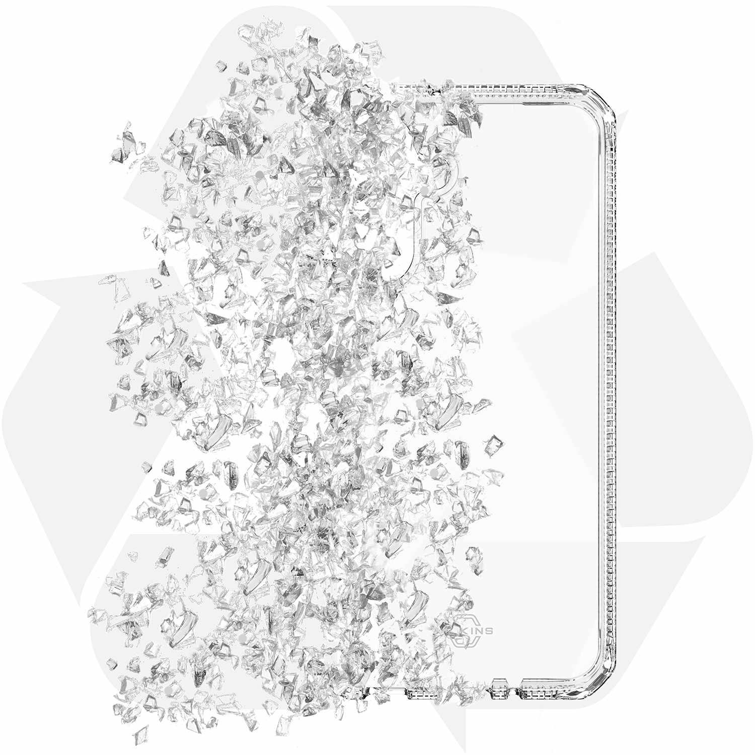 ITSKINS Spectrum_R Clear Case for Samsung Galaxy A17 5G - GekkoTech