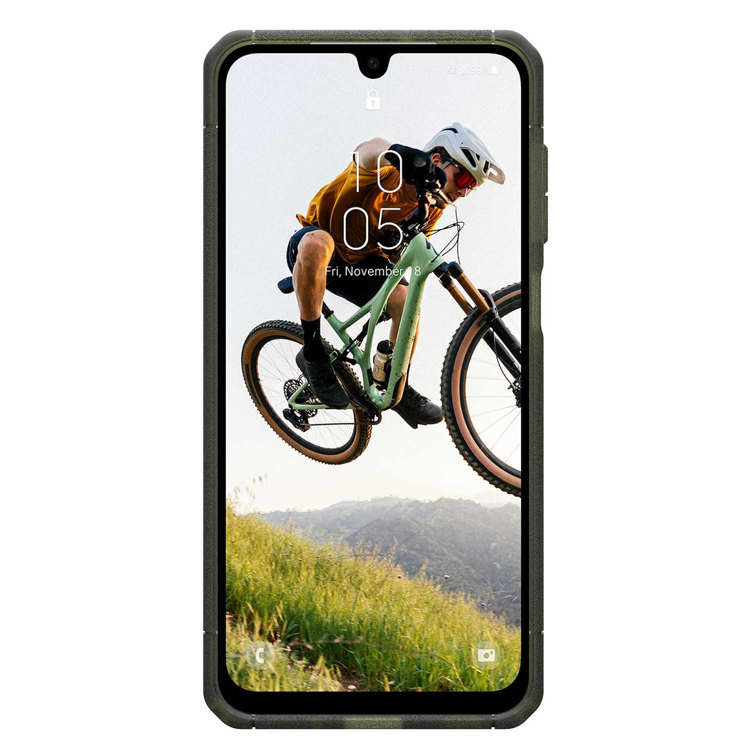 UAG Scout Rugged Case Translucent Olive for Samsung Galaxy A17 5G