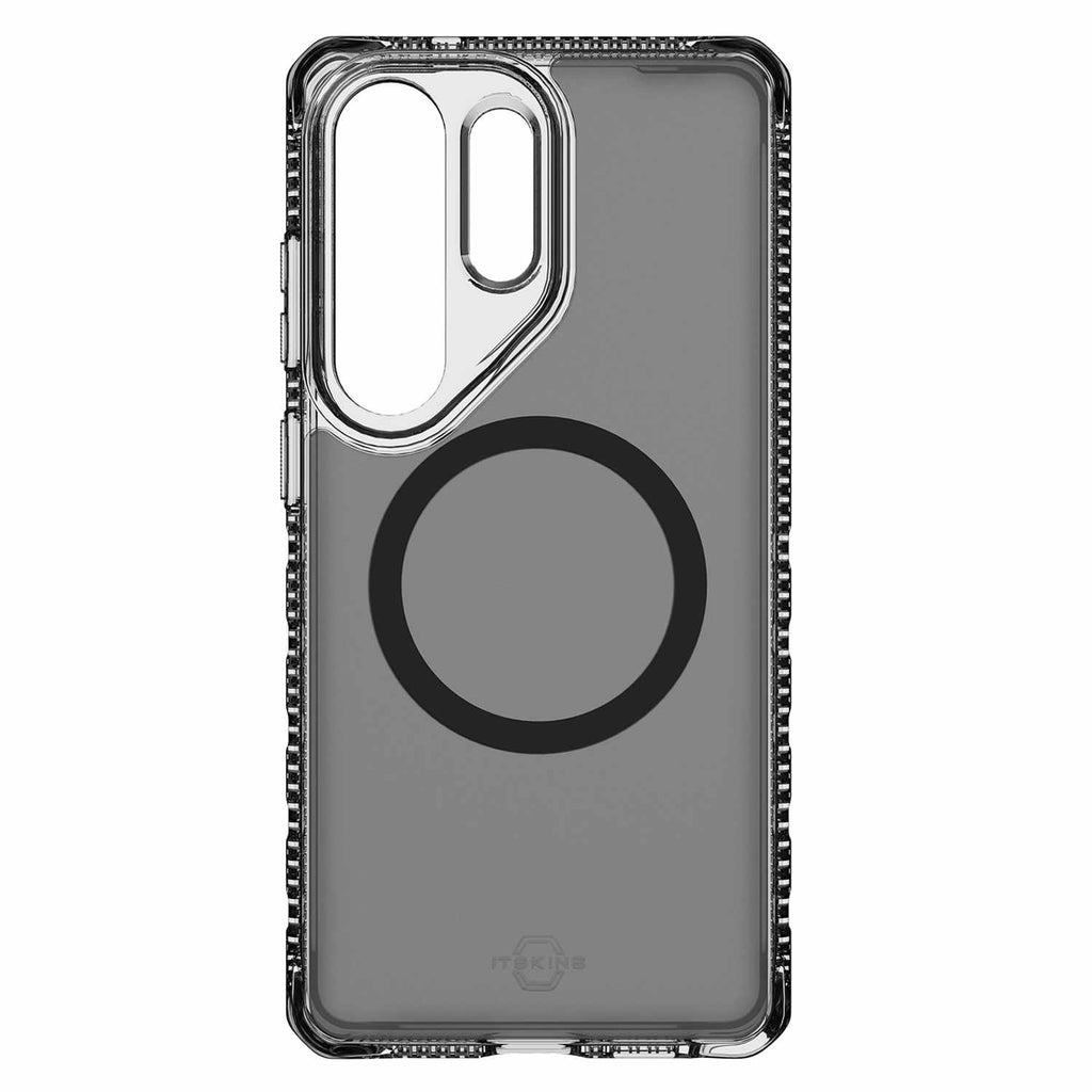 ITSKINS Hybrid_R Vapor Case w/Magnets Smoke for Samsung Galaxy S26 Ultra
