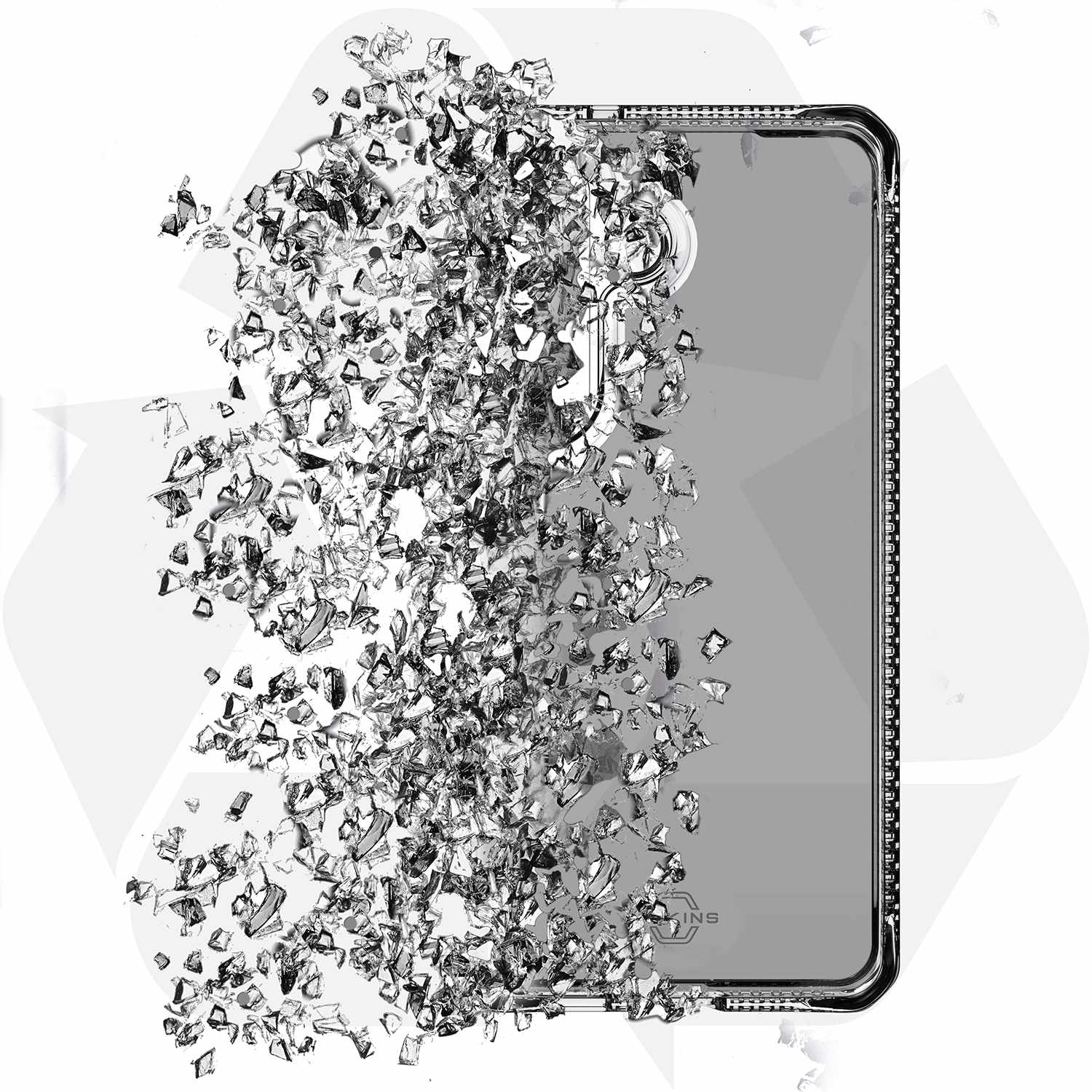 ITSKINS Spectrum_R Case Smoke for Samsung Galaxy S26