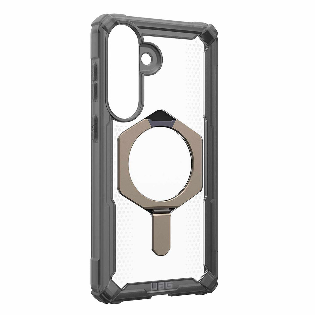 UAG Plasma XTE Rugged Kickstand Case w/Magnets Ash/Titanium for Samsung Galaxy S26+
