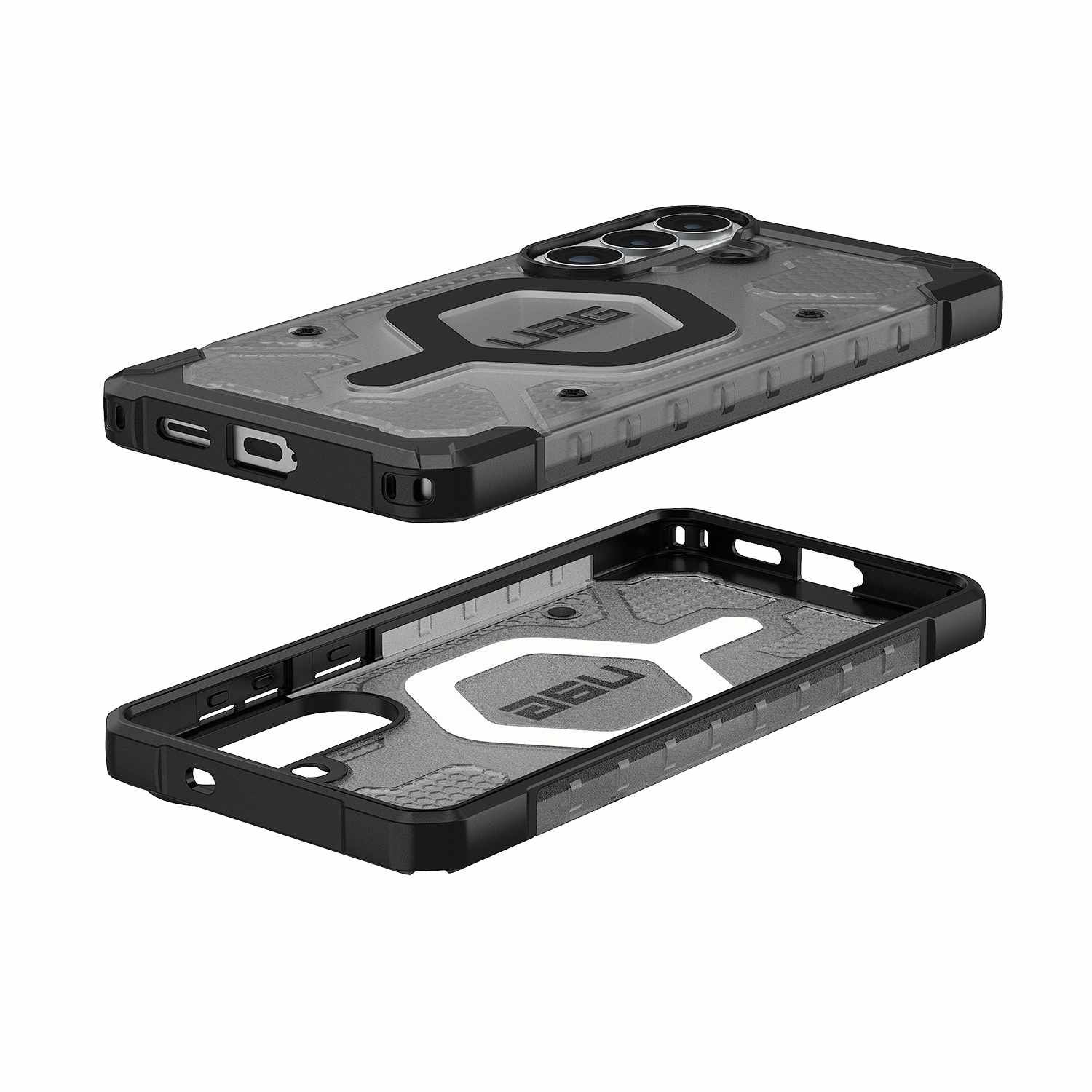 UAG Pathfinder Rugged Case Clear w/Magnets Ash/Black for Samsung Galaxy S26+