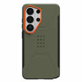 UAG Civilian Rugged Case w/Magnets Olive Drab/Orange for Samsung Galaxy S26 Ultra