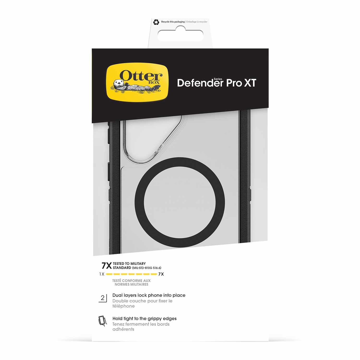OtterBox Defender Pro XT Clear Case w/Magnets Dark Side for Samsung Galaxy S26