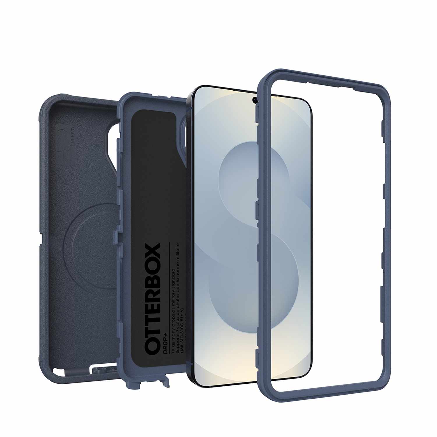 OtterBox Defender Pro Case w/Magnets Blue Sentiment for Samsung Galaxy S26+