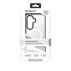 Nimbus9 Phantom 3 Case w/Magnets Clear for Samsung Galaxy S26+