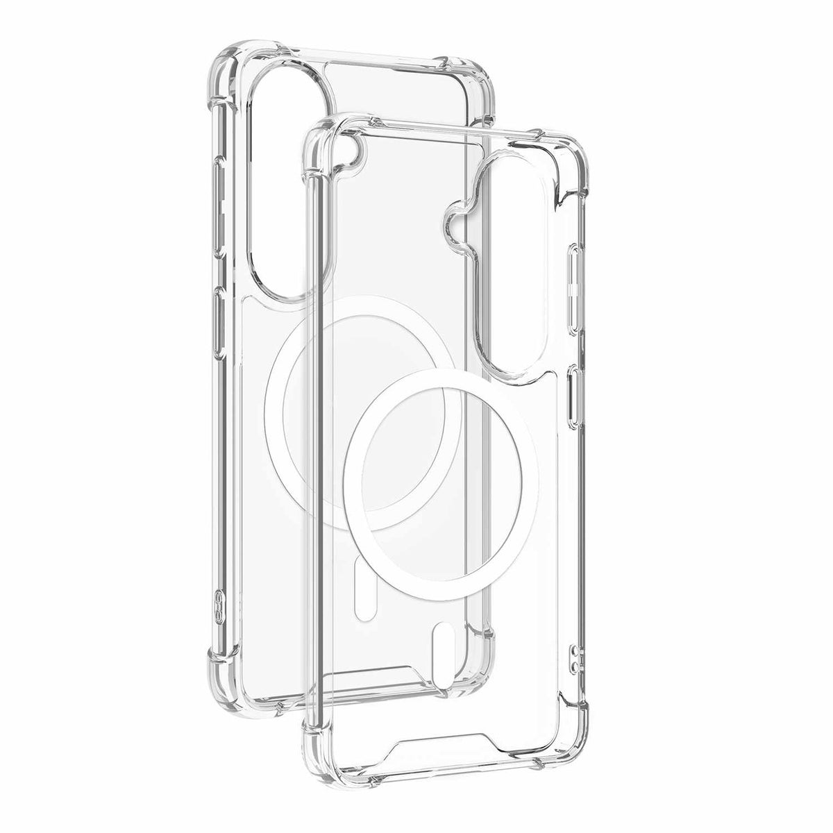 Blu Element Dropzone Rugged Case w/Magnets Clear for Samsung Galaxy S26