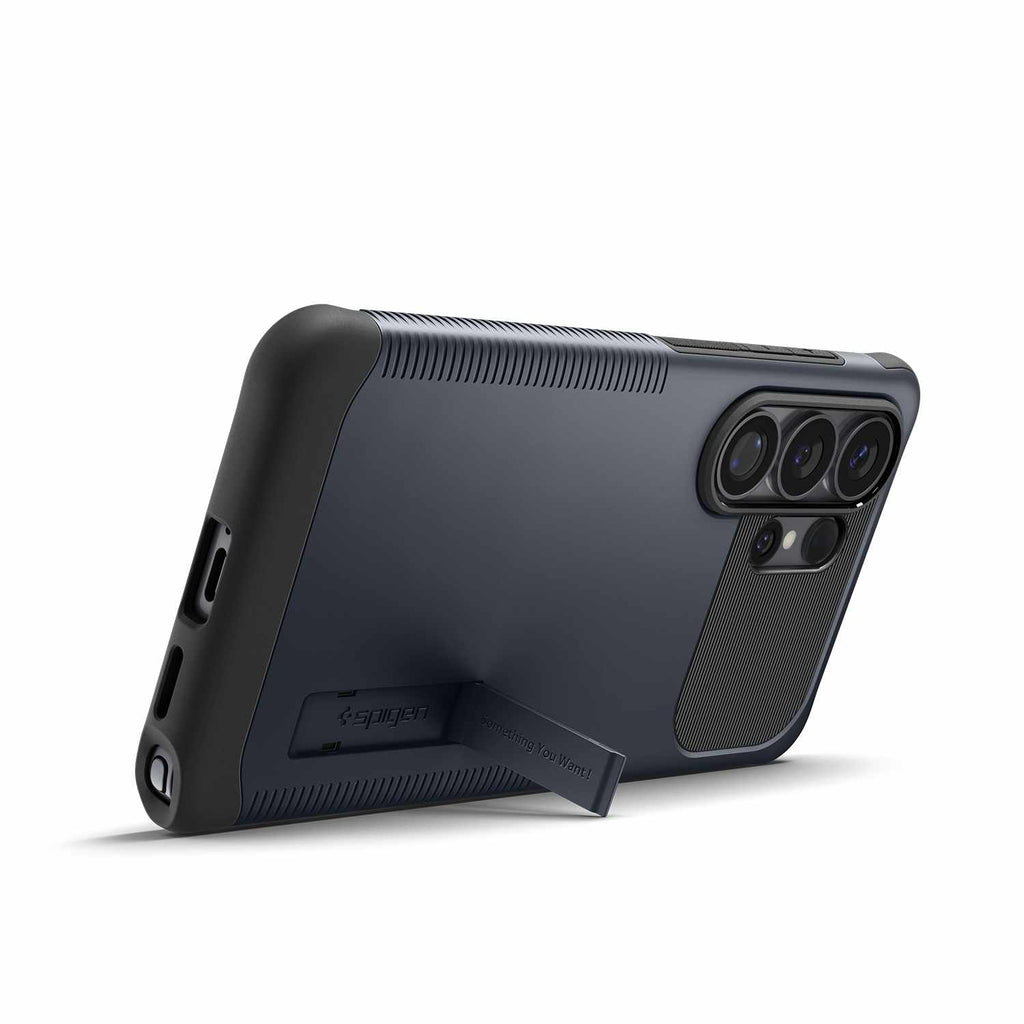 Spigen Slim Armor Case w/Magnets Metal Slate for Samsung Galaxy S26 Ultra
