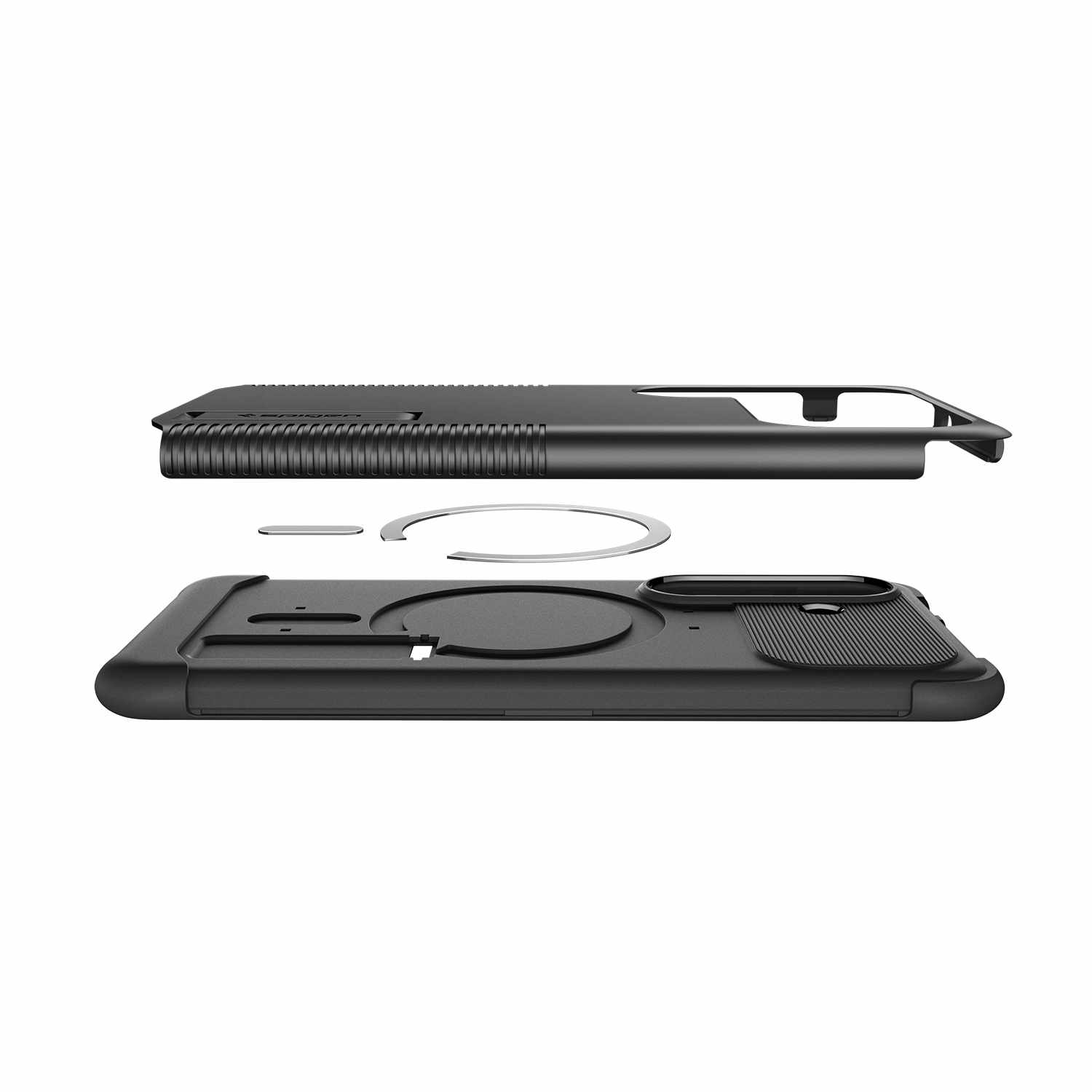 Spigen Slim Armor Case w/Magnets Black for Samsung Galaxy S26