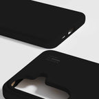 Ideal of Sweden Silicone Case w/Magnets Black for Samsung Galaxy S26+