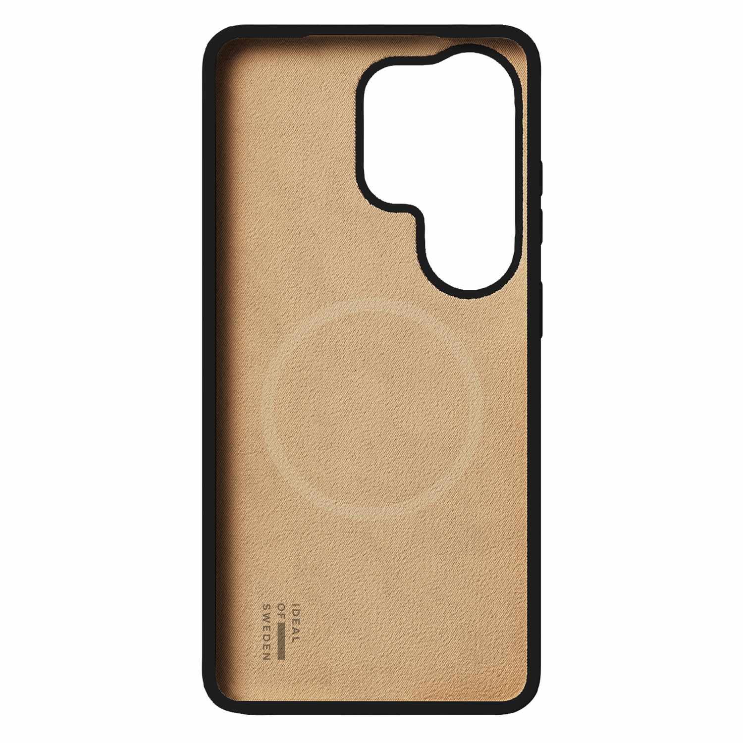 Ideal of Sweden Silicone Case Compatible w/Magnets Black for Samsung Galaxy S26 Ultra