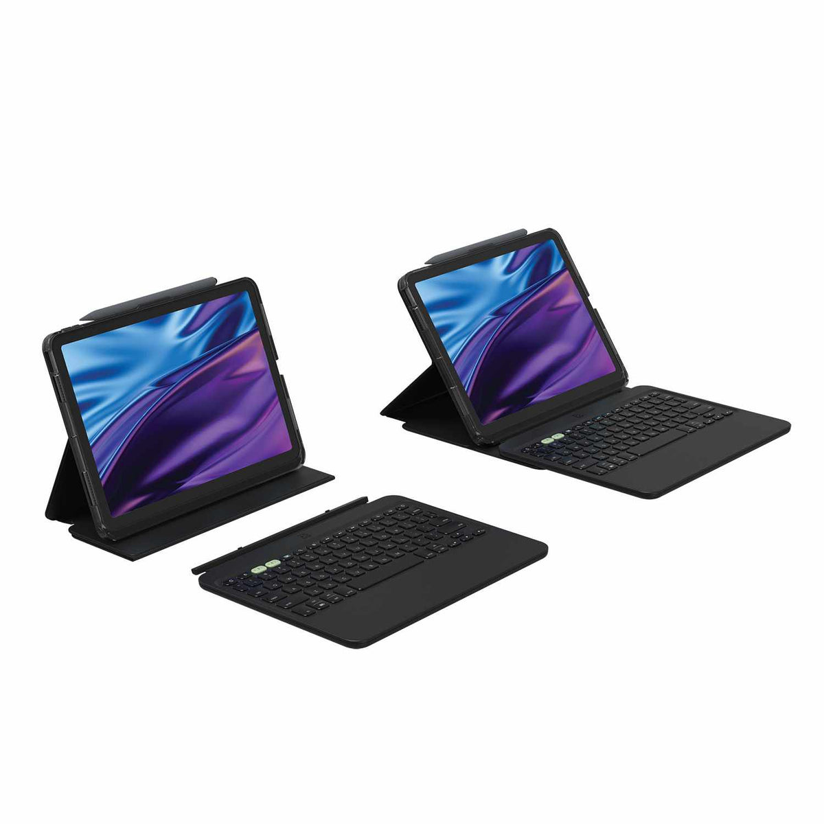 ZAGG Pro Keys 2 Folio Case w/Detachable Wireless Keyboard Black for iPad Air 11 6th Gen/iPad Air 5th/iPad Air 4th Gen