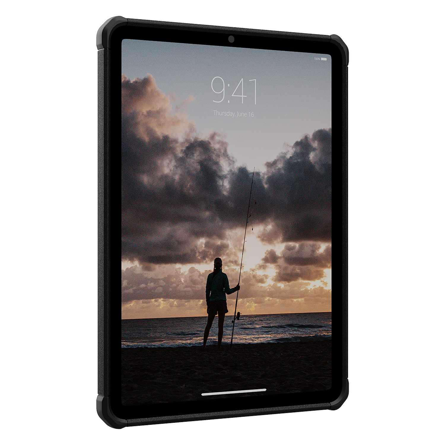 UAG Scout+ Case with Kickstand Black for iPad Air 11 (M4) 2026/11 2025 (7th Gen)/2024 (6th Gen)