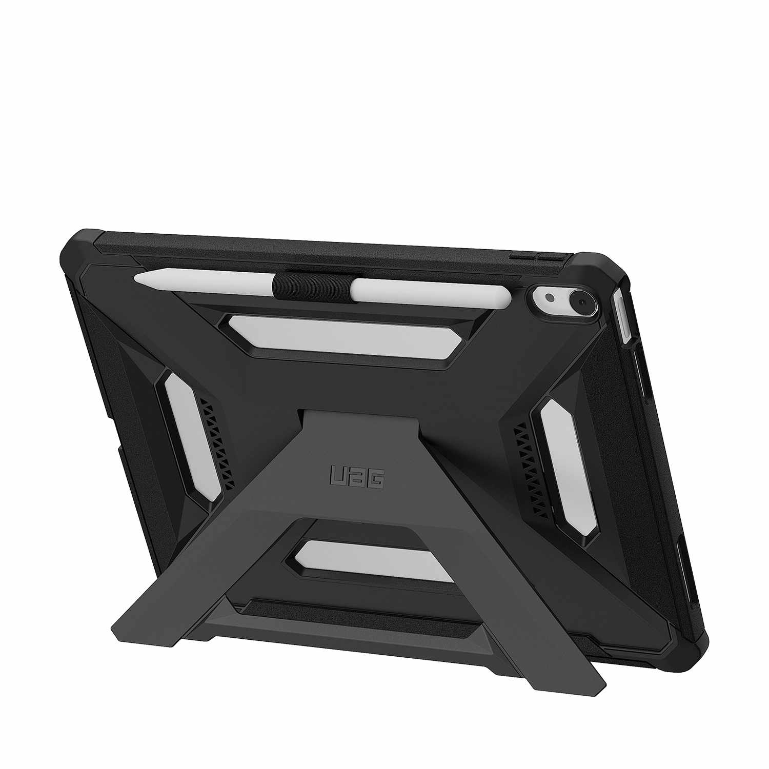 UAG Scout+ Case with Kickstand Black for iPad Air 11 (M4) 2026/11 2025 (7th Gen)/2024 (6th Gen)