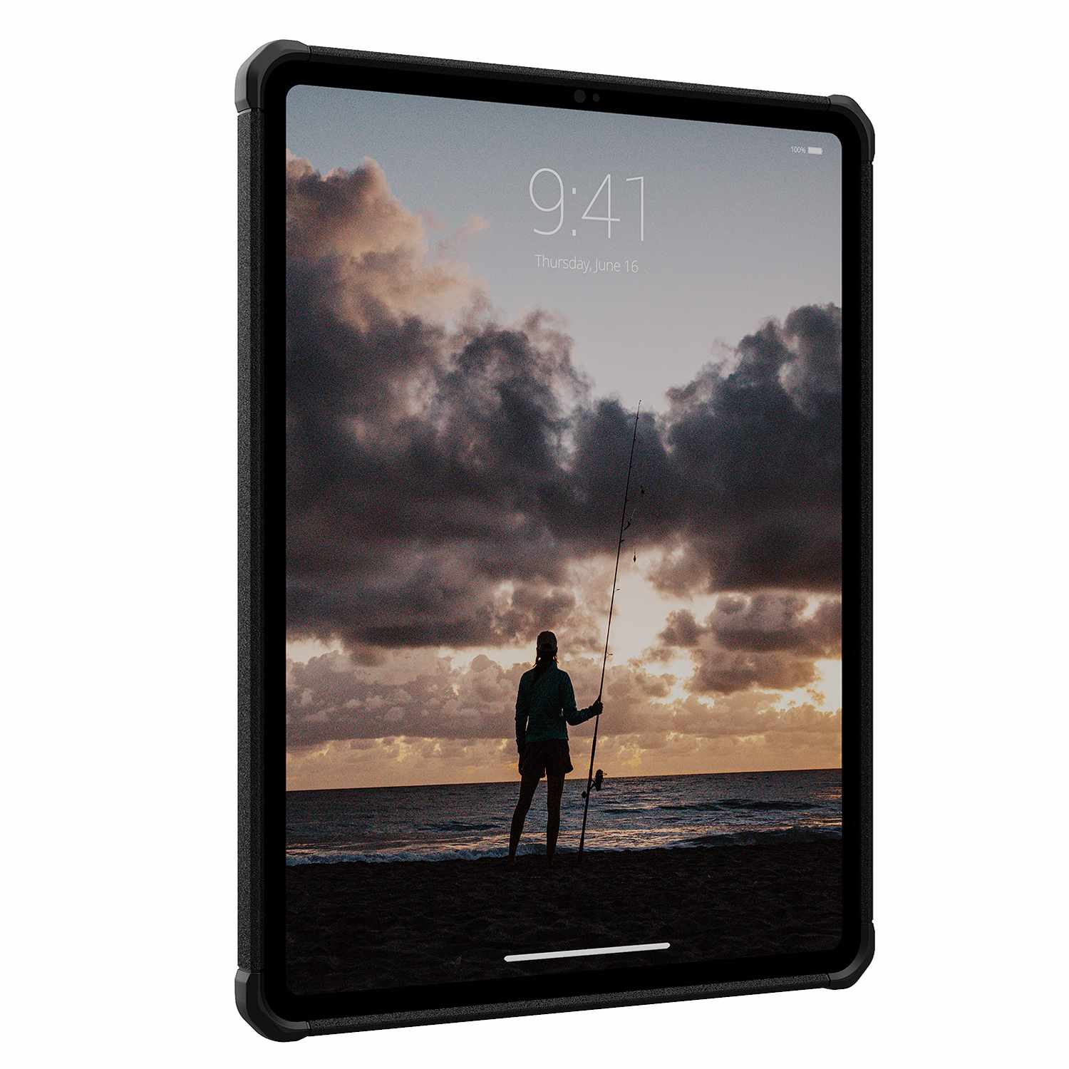 UAG Scout+ Case with Kickstand Black for iPad Air 13 (M4) 2026/Air 13 2025/Air 13 2024