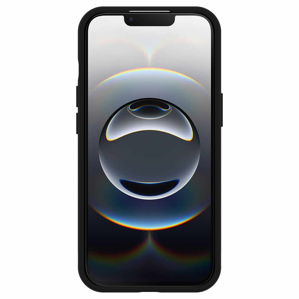 OtterBox Figura Case Black and Glass Screen Protector Bundle for iPhone 17e/16e/15/14/13