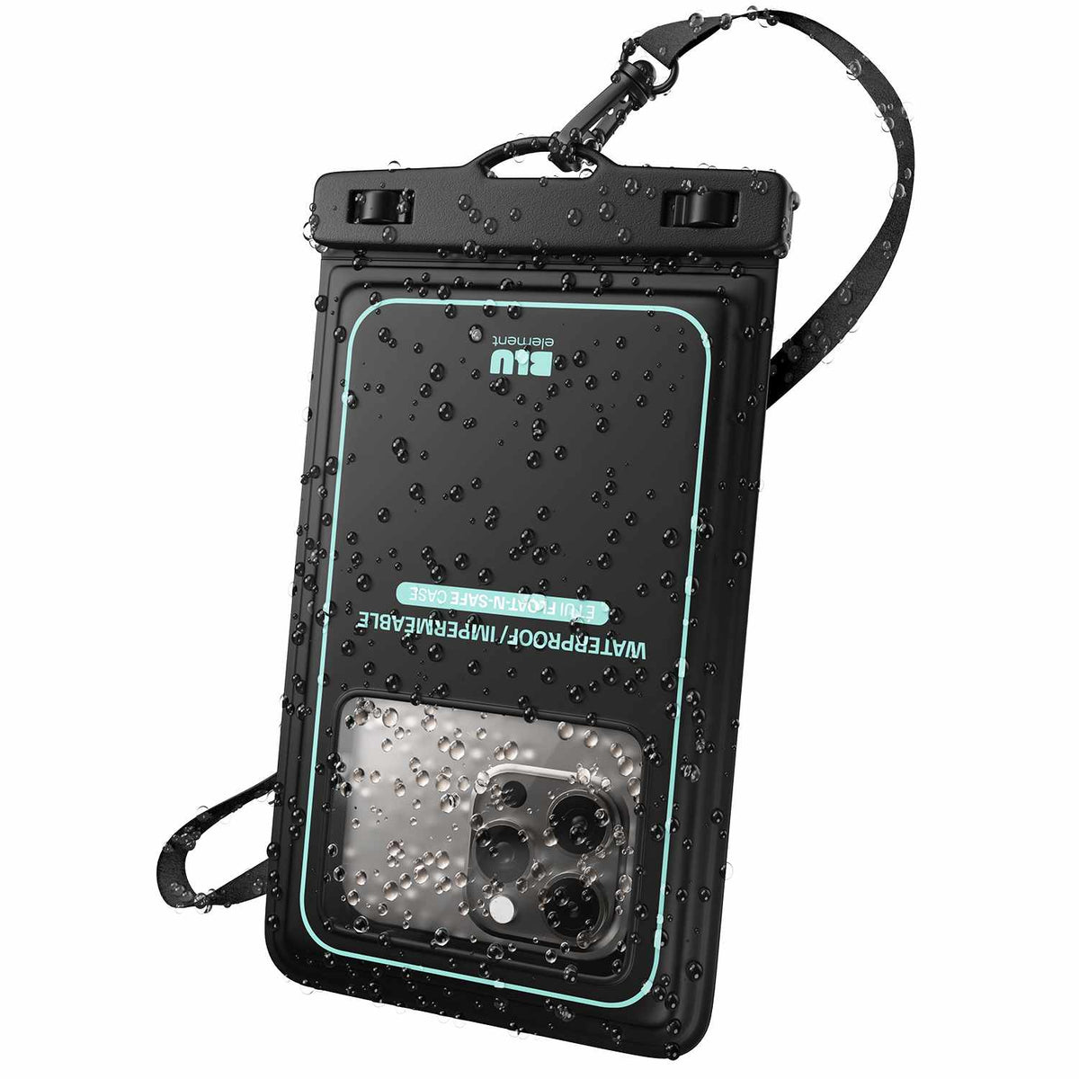Blu Element Waterproof Floating Pouch Black