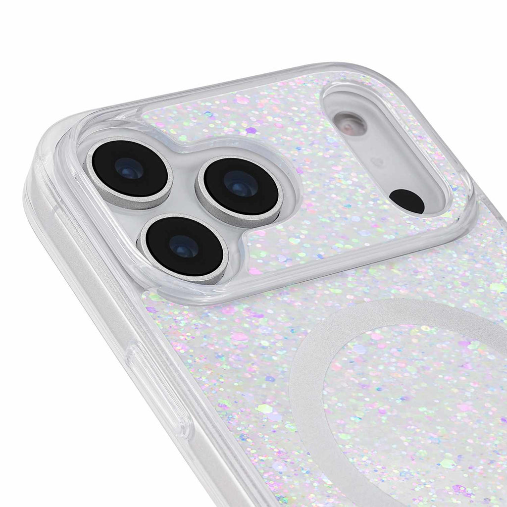 Kate Spade Protective MagSafe Case Chunky Glitter Iridescent for iPhone 18 Pro Max/17 Pro Max