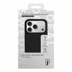 Ideal of Sweden Soft Swirl MagSafe Case Velvet Black for iPhone 18 Pro/17 Pro